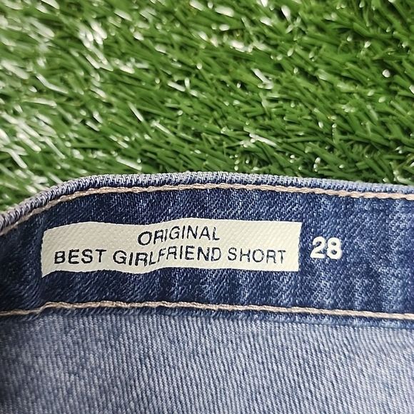 GAP 1969 Original Best Girlfriend Short with Embroidered Floral Front - Picture 4 of 5
